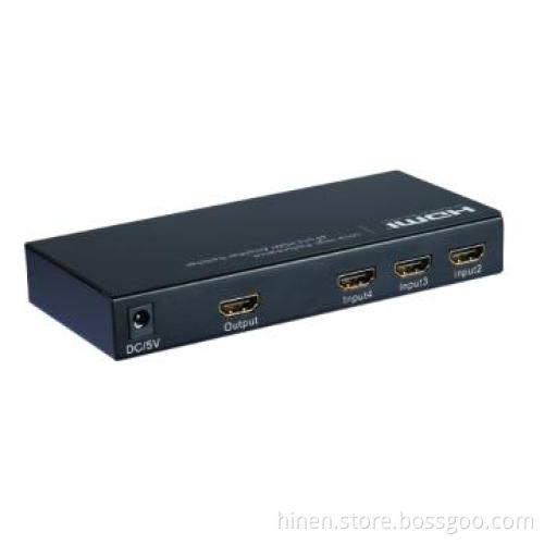 4Port HDMI Amplifer Switcher intelligent Switchers